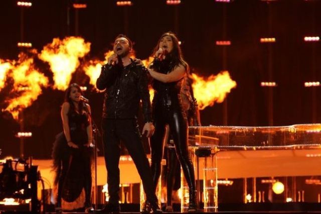 Paula Seling si Ovi poze Eurovision 2010