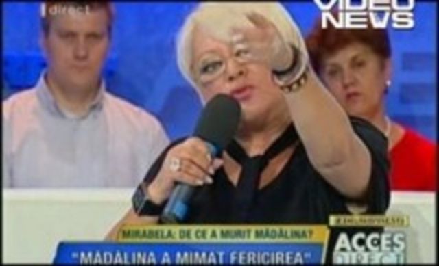 Mirabela Dauer : Madalina si-a mimat fericirea (video)