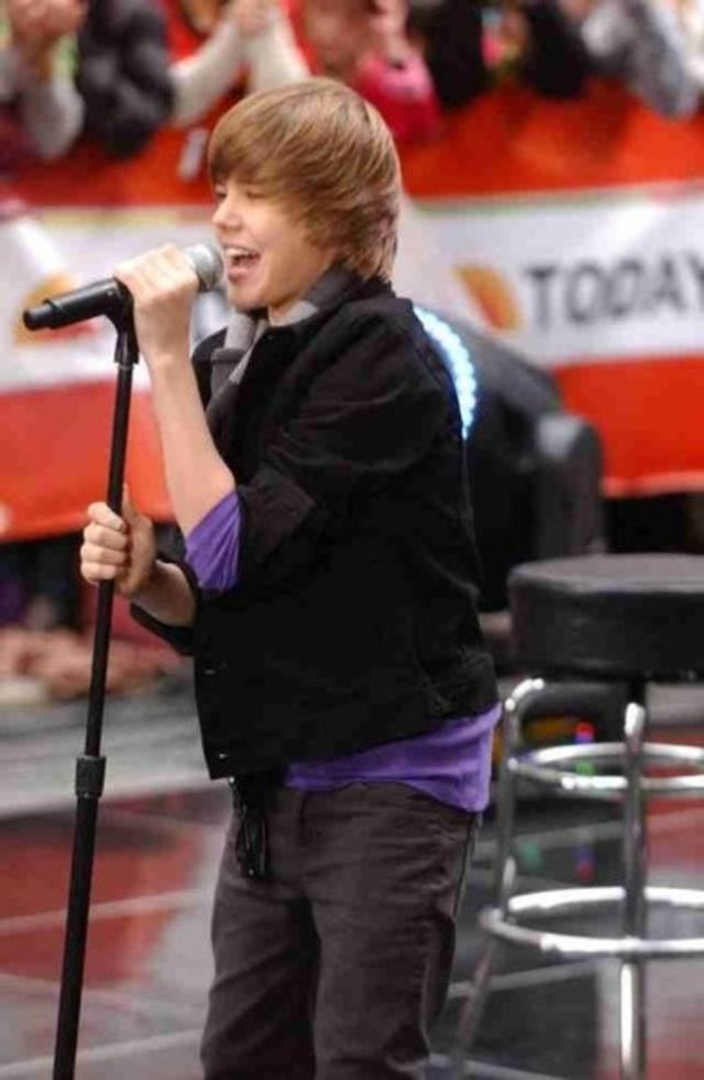 Poze Justin Bieber live