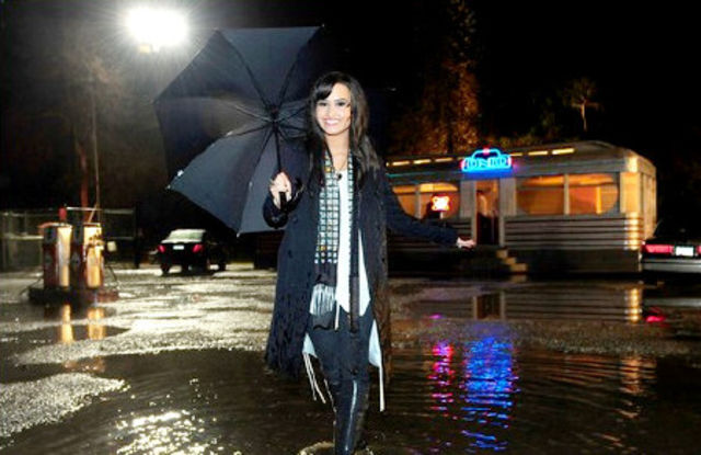Demi Lovato, filmari clip Don't Forget
