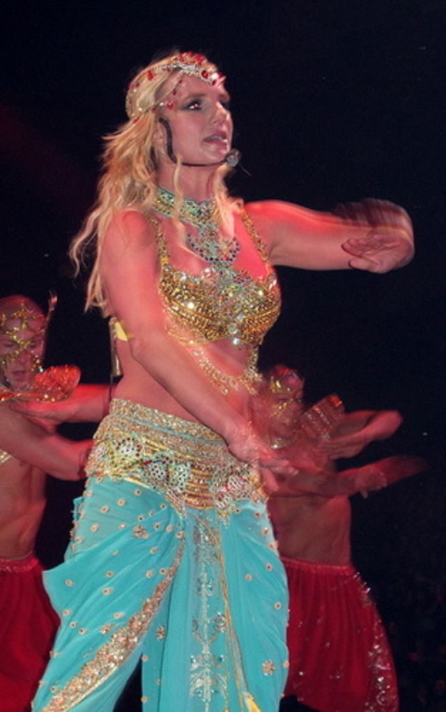 Britney Spears, poze de la primul concert din turneul Circus