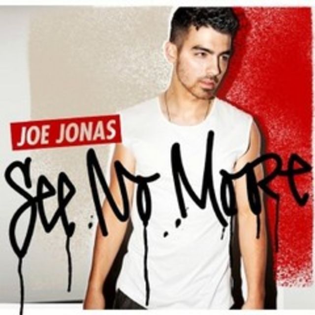Joe Jonas - coperta single See No More