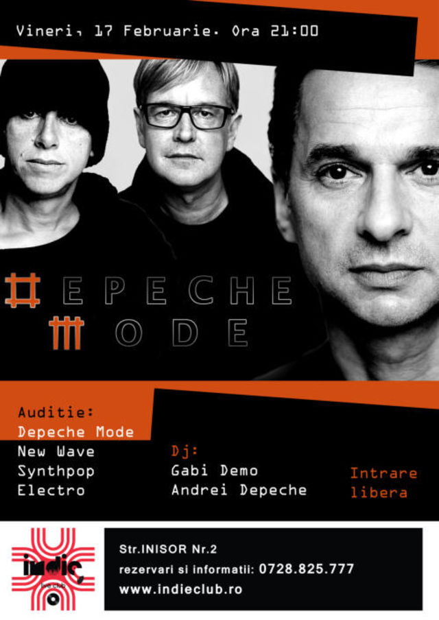 Prima petrecere Depeche Mode din 2012 in Indie Club