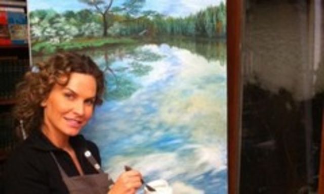 Anna Lesko spera sa aduca vara cu un tablou