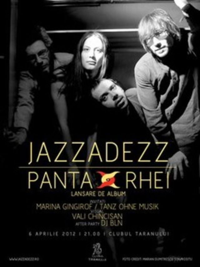 Jazzadezz isi lanseaza al doilea album "Panta Rhei"