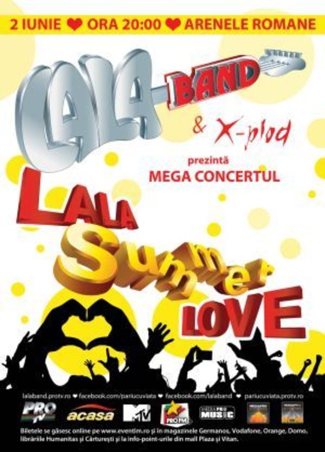 LaLa Band pregateste mega concertul “LaLa Summer Love”!