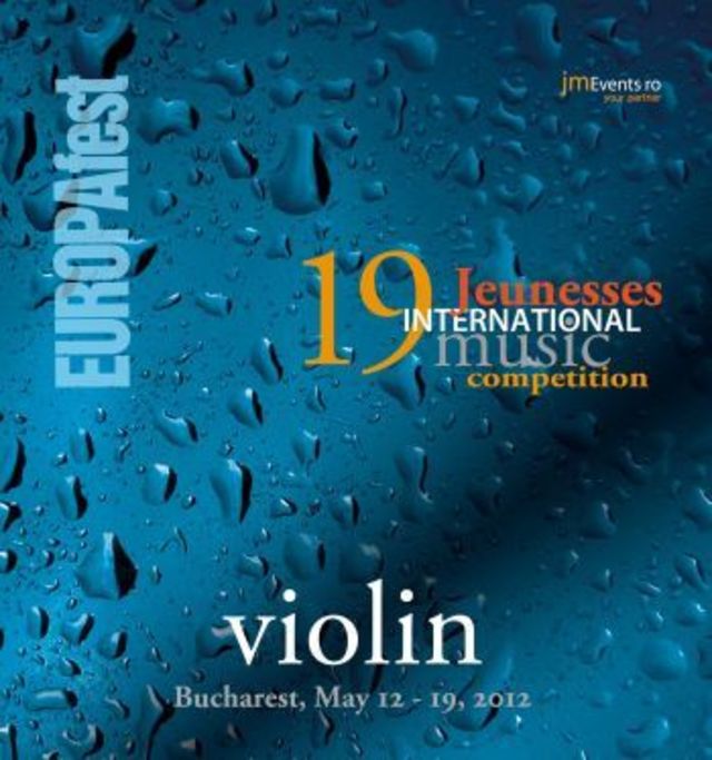 EUROPAfest 2012: numar record de inscrisi la Jeunesses International Violin Competition