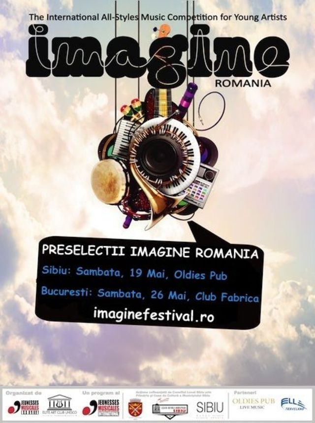 Festivalul Imagine Romania 2012 - preselectii live la Sibiu si Bucuresti