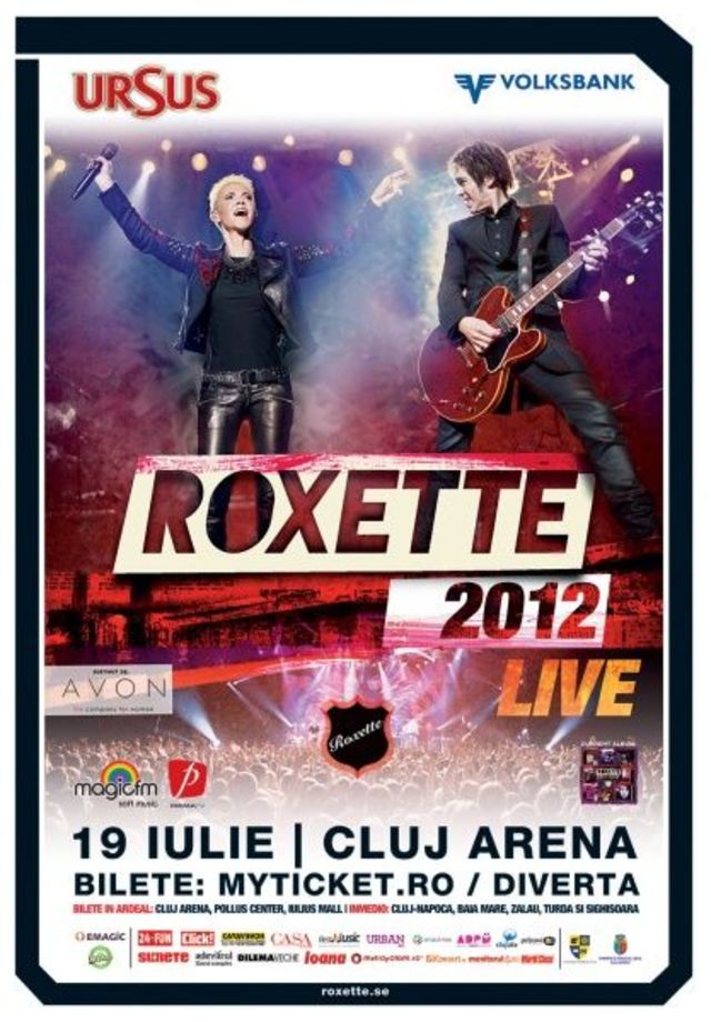 Concert Roxette: Detalii despre program si acces