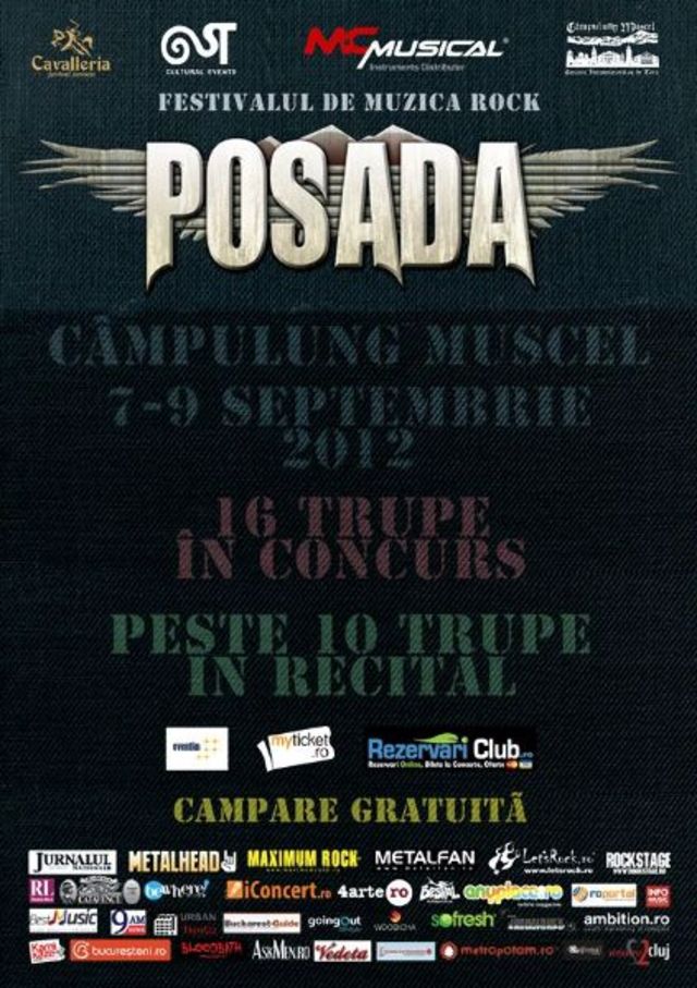Premii in valoare totala de 2000 euro la Festivalul Posada Rock