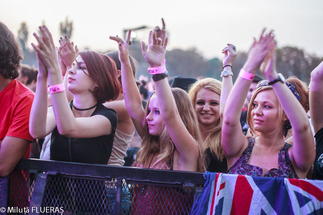 Public - concert Placebo, Bucuresti 2012