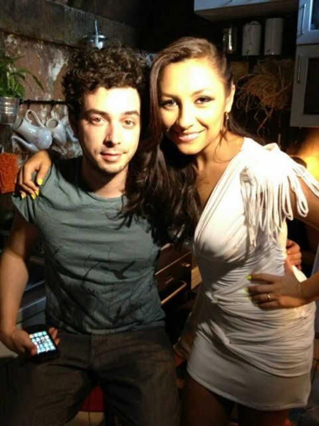 filmare clip Andra