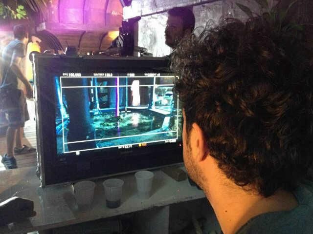 filmare clip Andra