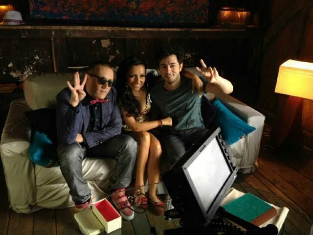 filmare clip Andra