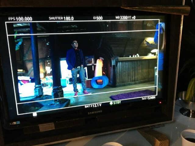 filmare clip Andra