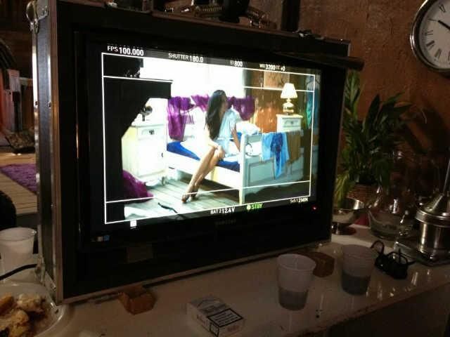 filmare clip Andra