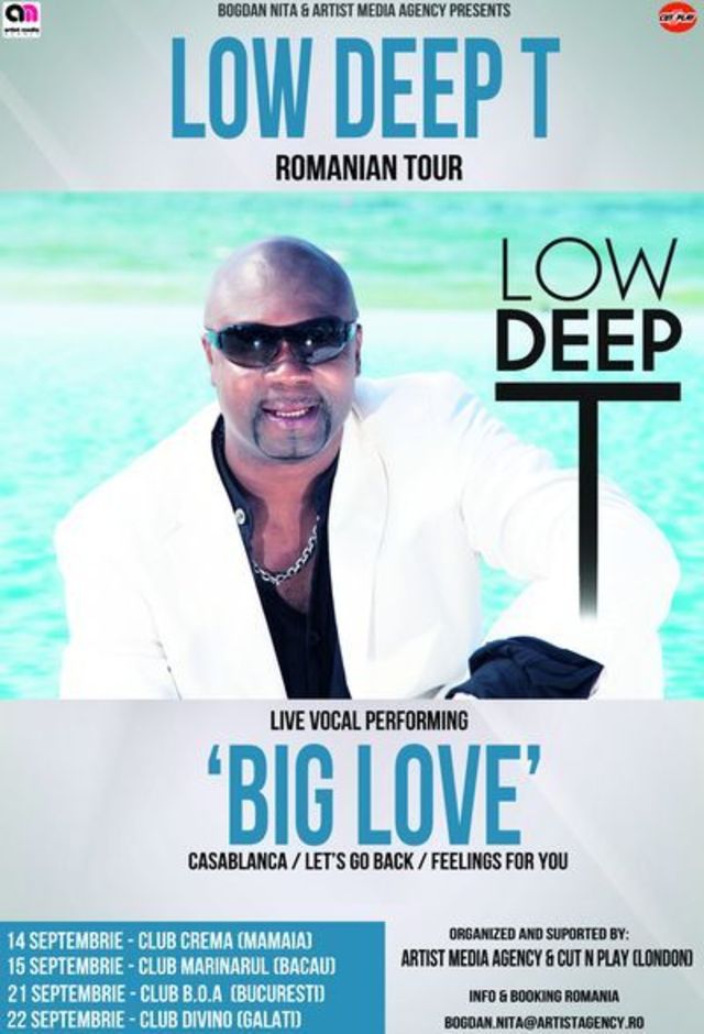 Low Deep T va sustine un turneu in Romania