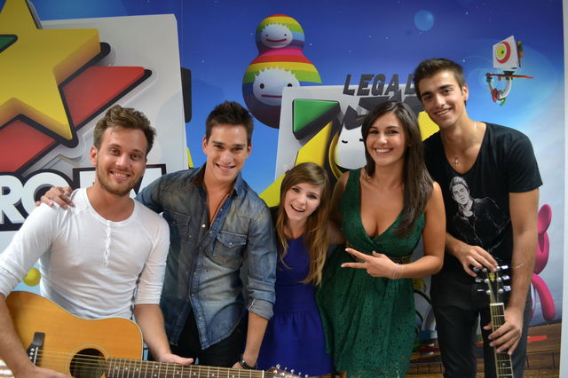 poze LaLa Band la ProFM