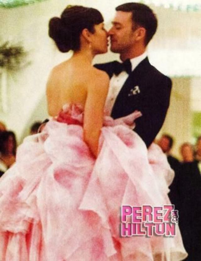 Poze nunta Justin Timberlake si Jessica Biel