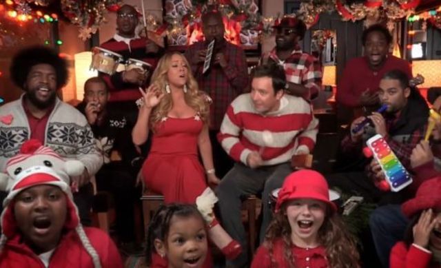 Mariah Carey - All I Want For Christmas Is You, interpretare de poveste la Jimmy Fallon (video)