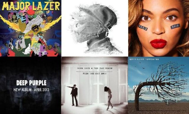 13 pentru 2013: Cele mai asteptate albume straine ale anului