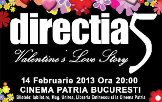 Cum sa petreci Valentine's Day alaturi de directia 5!