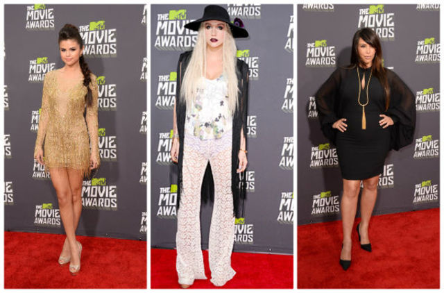 Vedete bine / prost imbracate la MTV Movie Awards 2013 (poze)