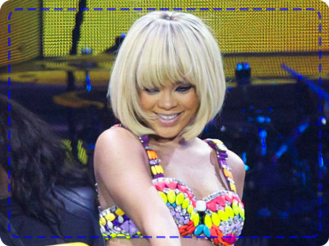 Rihanna uimeste cu o noua schimbare de look (poze)