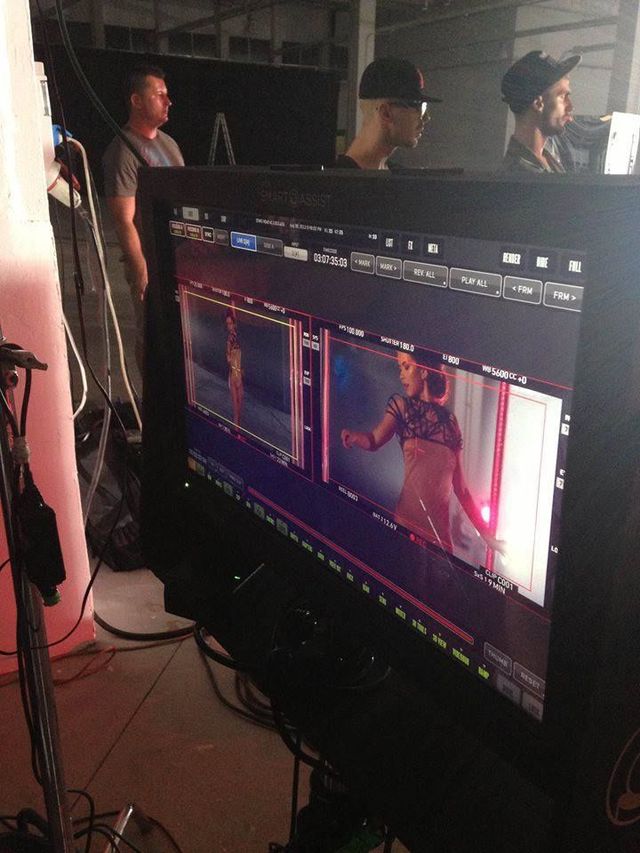 Poze filmari videoclip