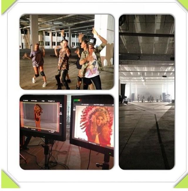 Poze filmari videoclip