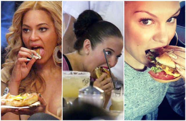 Cantareti surprinsi la fast-food