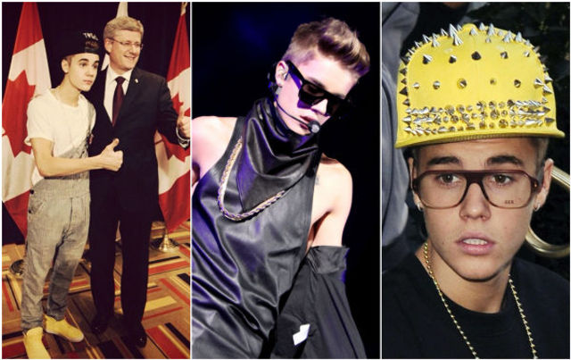 Justin Bieber: tinute ridicole