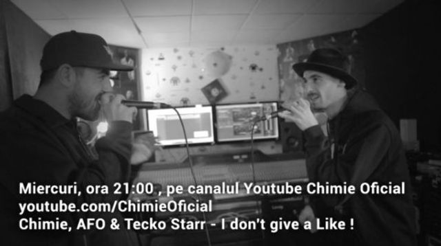 Chimie, AFO & Tecko Starr lanseaza materialul I don't give a Like, azi, la 21