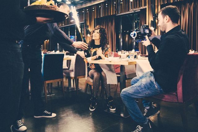 Poze filmari videoclip