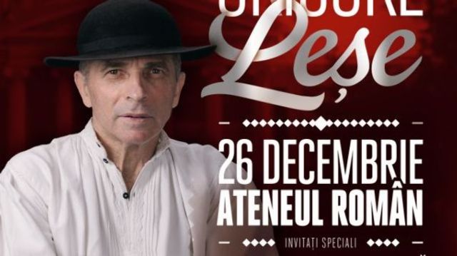 Concertul Grigore Lese de la Ateneul Roman este sold-out