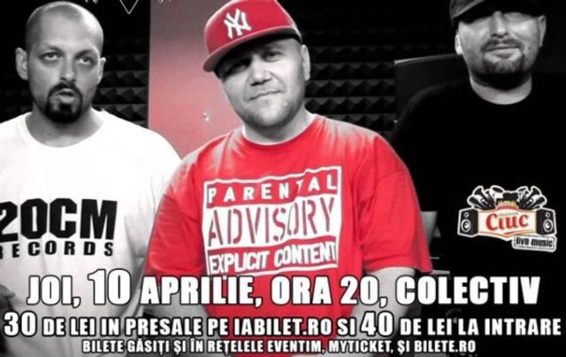Hip Hop Kolektiv, editia I - Parazitii, Omu Gnom, Dedey & Keri, Urban Assault, MMC, O.N.&Clue si In Extremis
