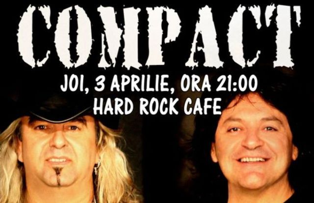 COMPACT lanseaza o piesa noua pe 3 aprilie la Hard Rock Cafe