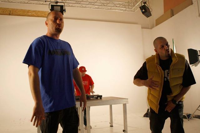 Parazitii - Bot in bot cu o lepra mica, in curand (poze filmari videoclip)