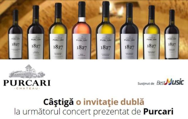 Concurs: castiga o invitatie dubla la urmatorul concert Bestmusic Live prezentat de Purcari