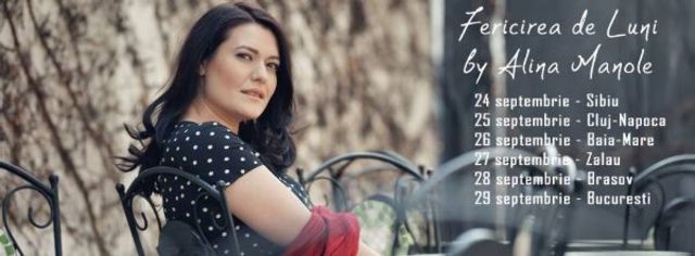 Alina Manole: incepe turneul Fericirea de Luni