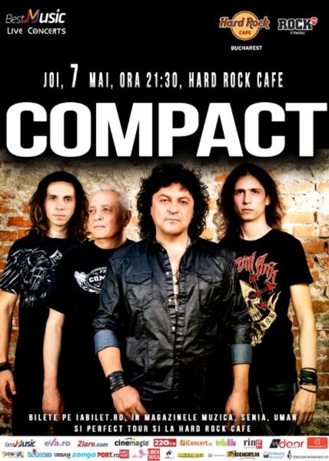 Horia Brenciu invitat special alaturi de COMPACT pe 7 mai la Hard Rock Cafe