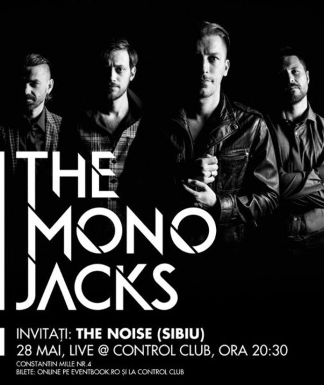  Trupa The Mono Jacks revine pe scena in Club Control pe 28 mai