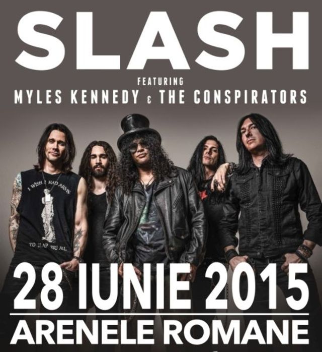 Program si reguli de acces pentru concertul SLASH ft. Myles Kennedy And The Conspirators