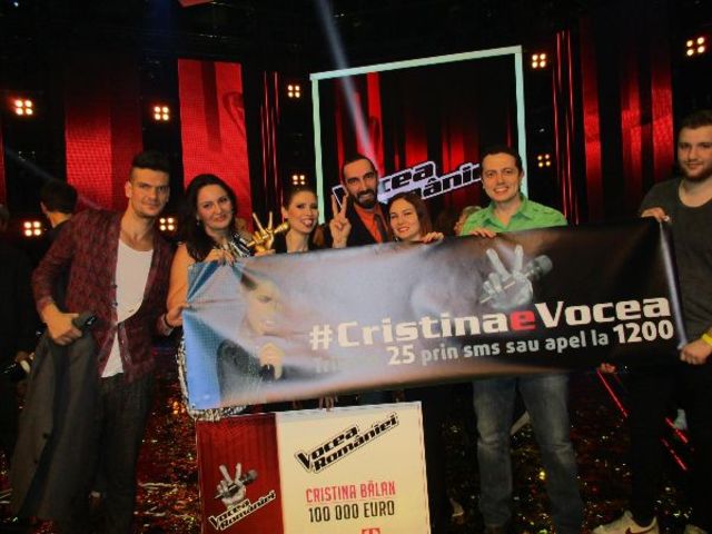 Cristina Balan e Vocea Romaniei!