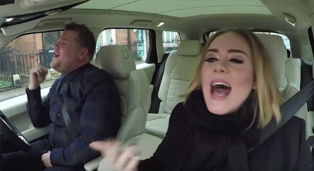  Adele face karaoke (video)