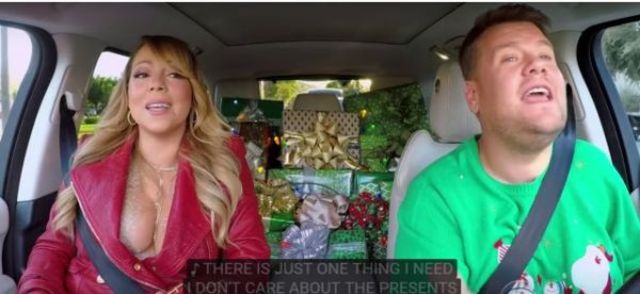 Adele, Lady Gaga si Mariah Carey au cantat "All I Want For Christmas Is You" la Carpool Karaoke (video)
