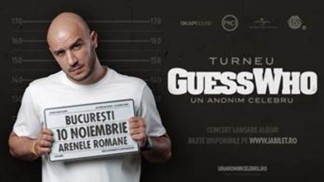 Guess Who va lansa albumul „Un Anonim Celebru”, printr-un concert la Arenele Romane (Bucuresti)