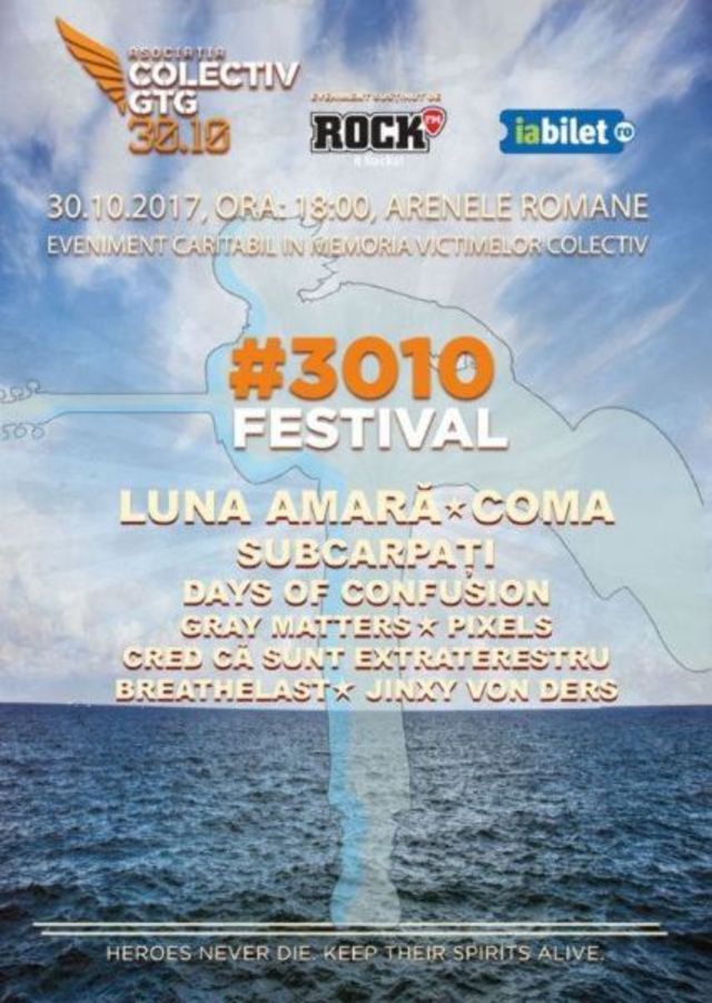 Concert Caritabil Colectiv - #3010 Festival editia a2-a