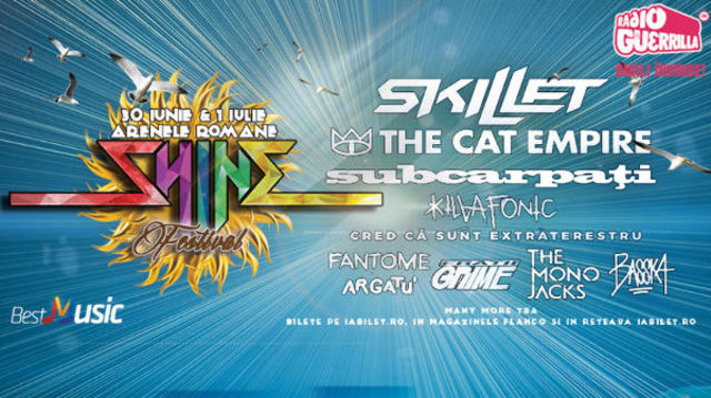 Killa Fonic, Suie Paparude si Basska confirmate la Shine Festival 2018