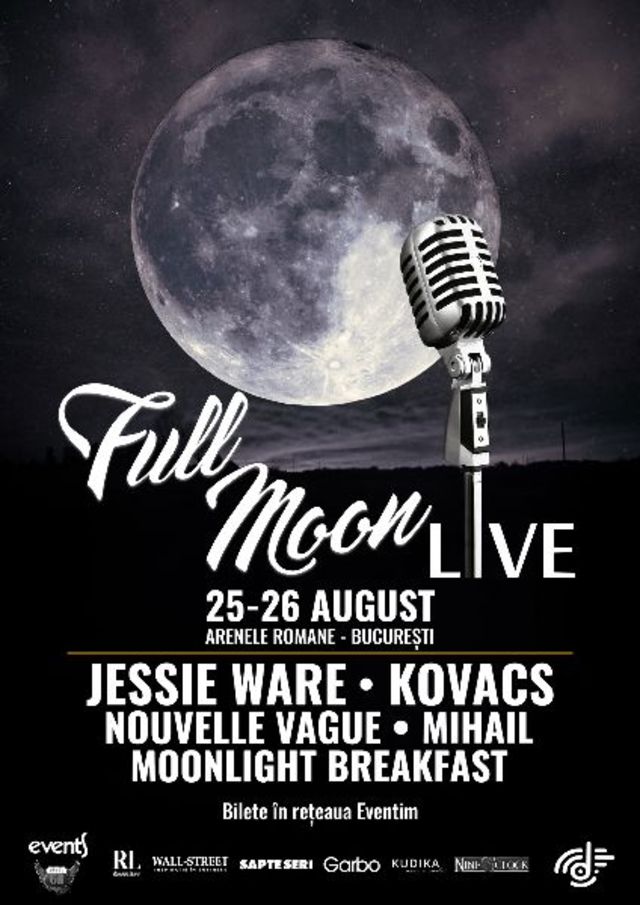 Scena plina pe 25 – 26 august la Full Moon Live 2018